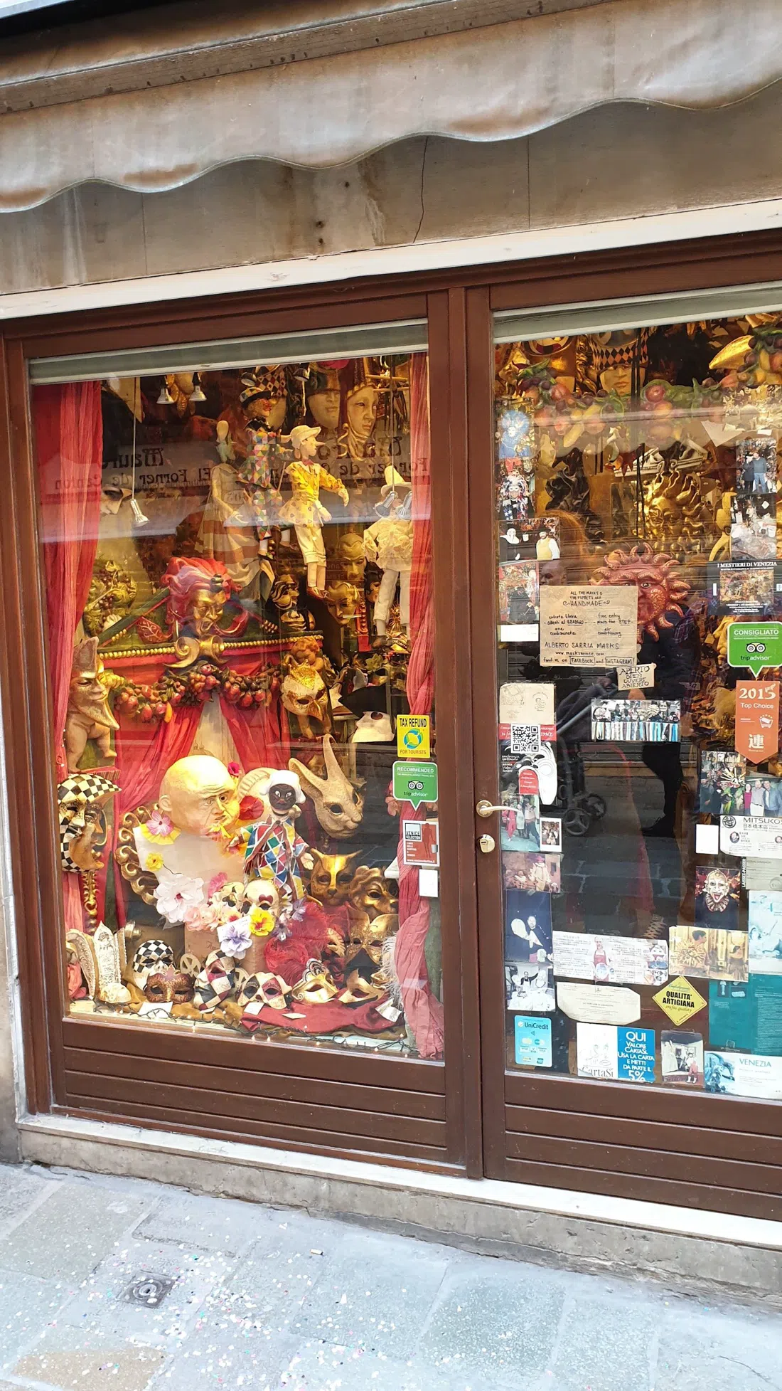 Alberto Sarria Masks, Venice