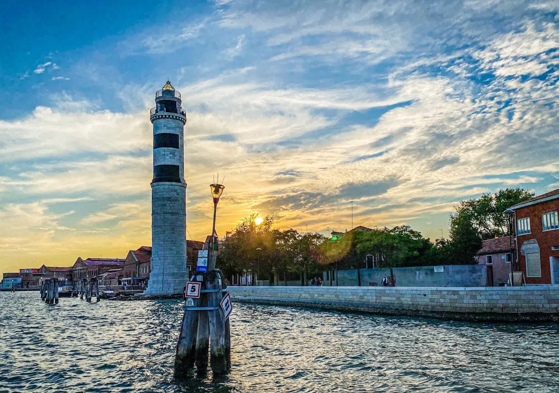 Faro di Murano (phare de Murano), Venise