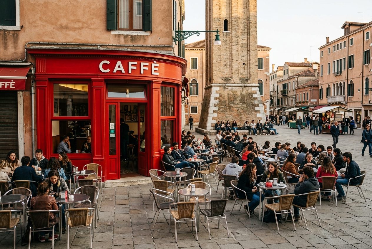 Il Caffè Rosso, Venedig