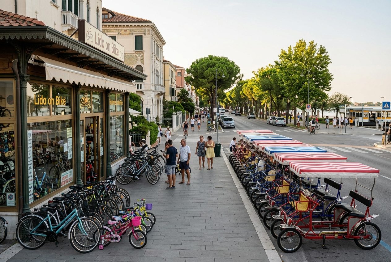 Lido on Bike, Venecia