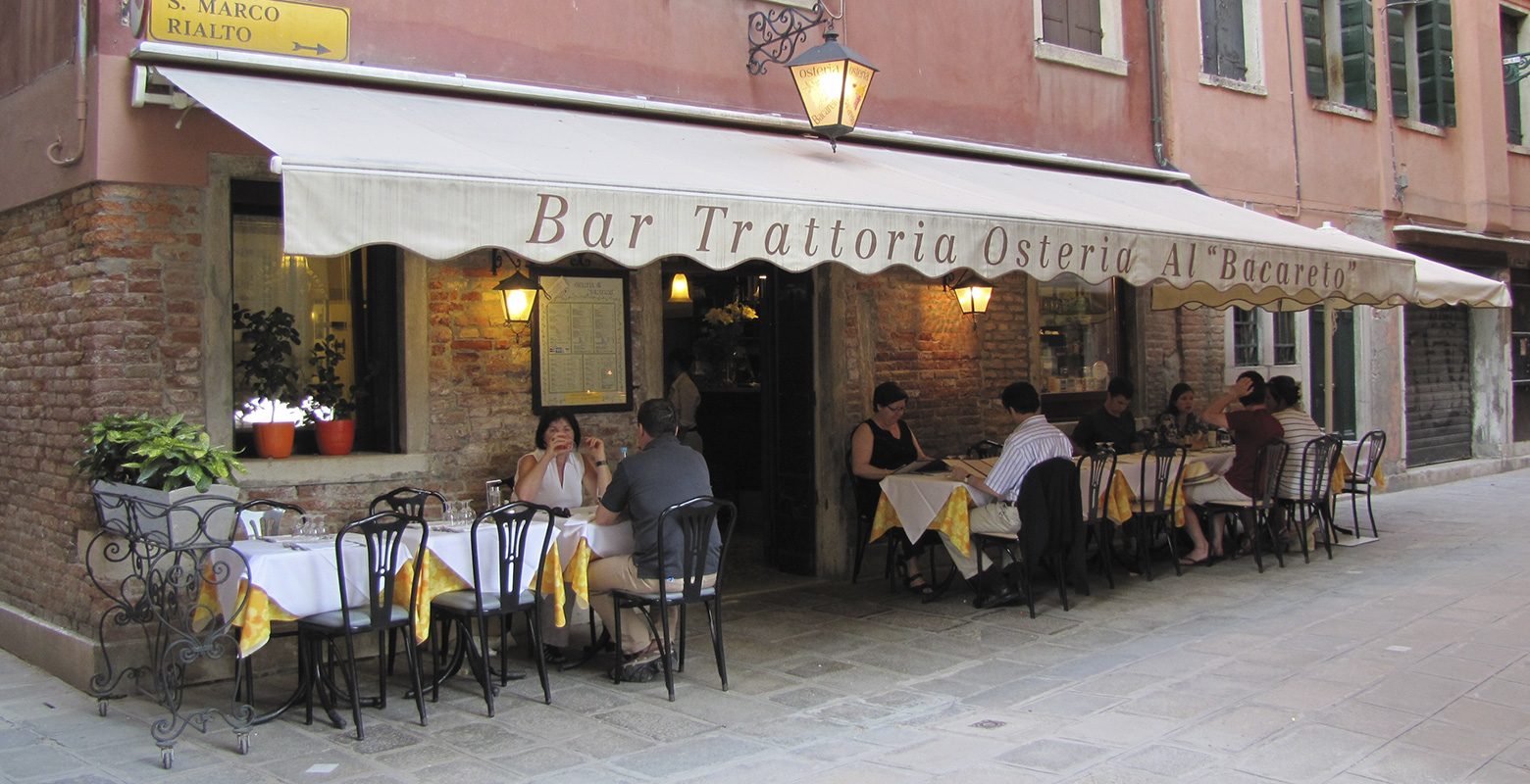 Osteria Al Bacareto, Venise