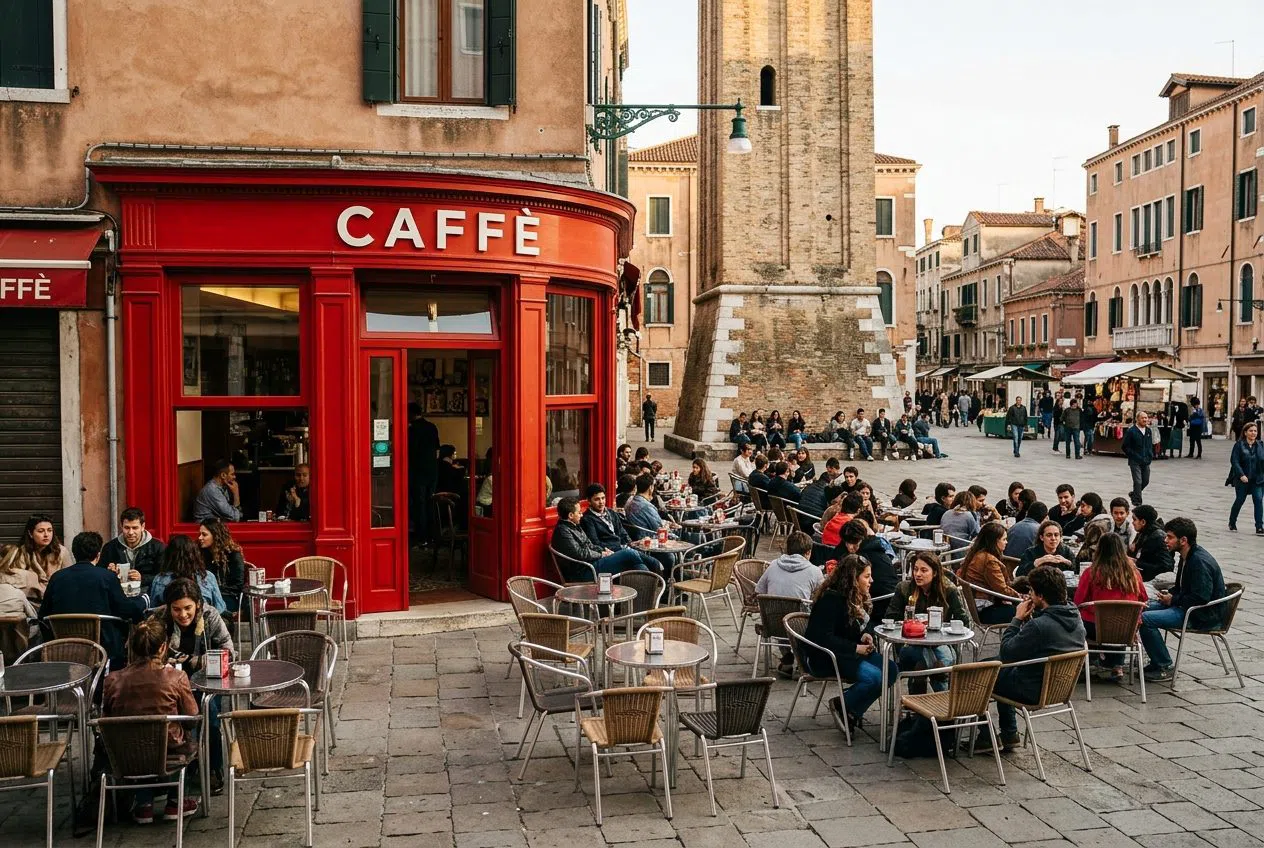 Il Caffè Rosso, Venice